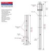 Vortex Top Flue set 36-46kW VTK 90/200