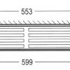 Cubic shelf 600mm