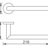 Colab hand towel bar 218mm