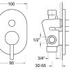 Elisa shower divert mixer