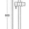 Elisa slide shower 1 function hndsh