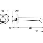 Liberty Bath spout ORB
