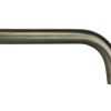 Loft wall mount bath spout 210mm gun metal