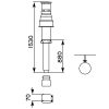 Vaillant 46-65kW top flue set
