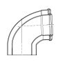 Vaillant 87deg Flue Elbow