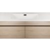 Cabinet 1200mm dbl drawer Beech