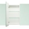 Mirror cabinet 1200mm x 120mm Glass Shelves