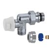 Caleffi radiator valve reverse angl