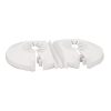 Caleffi dual pipe split wall flange