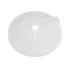 Split wall flange white (x1)