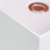 Square basin 380x380x110 white