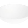 Round basin 400x130mm Matt White