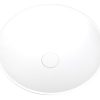 Round basin 400x130mm Matt White
