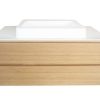 Soft rectangle basin 600x415x105mm