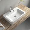 Soft rectangle basin 600x415x105mm