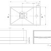 WC Basin 500x300x200mm white