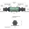 Bowman Titanium 20kW Pool Heat Exchanger 3/4"
