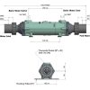 Bowman Titanium 46kW Pool Heat Exchanger 3/4"