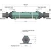 Bowman Titanium 75kW Pool Heat Exchanger 3/4"