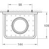 Cubic cup holder