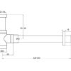 32mm Bottle Trap Brushed Copper