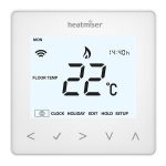 Heatmiser Neostat Heat and Cool Thermostat White