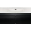 Kzoao 1200mm Vanity Black Wood Grain