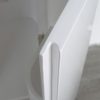 Kzoao Powder Room Vanity Satin White