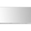 iStone 1100mm Rectangular Mirror with Shelf Gloss White