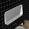 iStone 1100mm Rectangular Mirror with Shelf Gloss White