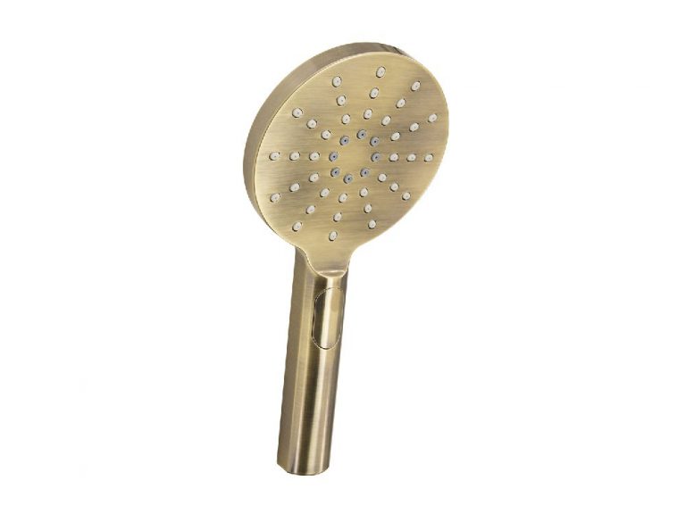 3 Function hand shower brushed gold