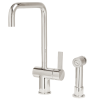 Urban Gooseneck Extractable Kitchen Mixer Chrome
