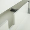 Wall hung cab1200mm sgle drawer BLK