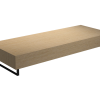 Wall Mount Slab 1500 x 460 x 120mm Oak Veneer