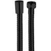 1.5mtr Shower hose metal std bore black