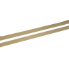 Scarab towel rail 600mm brushed gold