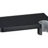 Hand shower holder/shelf black