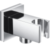 Wallmount hand shower holder & elbo