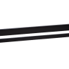 Cubic towel rail 370mm black