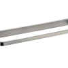 Cubic Short Towel Rail 370mm Brushed Nickel