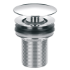 Clikclak pop-up dome waste (32mm) chrome