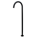 Carbon floor mount bath spout 750mm