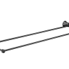 Liberty Double Towel Rail 650 x 112mm Aged Iron