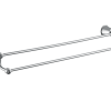 Liberty double towel rail CHROME