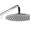 Loft rain shwr Ø250mm&400mm wall arm chrome