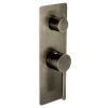 Loft shower divertor gun metal