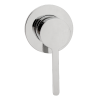 Loft shower/bath mixer chrome (small f/plate)