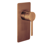 Loft Shower/Bath Mixer Brushed Copper