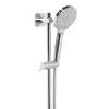 Loft intergrated slide shower 3 function chrome