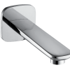 Modern wall mount bath spout 210mm